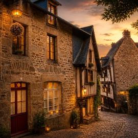 Les Remparts Du Jerzual, hotel i Dinan