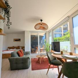 Studio Premium - Jardin privatif - Parking