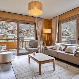 Côches - Superbe appartement, terrasse vue montagne