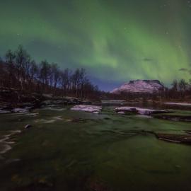 Tennevoll에 위치한 호텔 Lapphaugen Turiststasjon