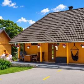 Wooden home Oaza mira, NP Plitvice lakes