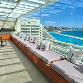 Depto 10 personas con Jacuzzi en San Alfonso, hotel a Mirasol