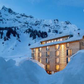 Viesnīca Ski Hotel Mondschein 1739 pilsētā Štubena Arlbergā