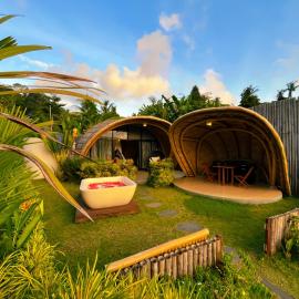 Circle House Bamboo Sidemen, hotel a Silebeng