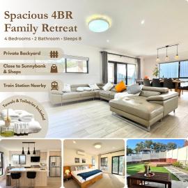 Kuraby Family Retreat Spacious 4BR Holiday Home: Kuraby şehrinde bir otel
