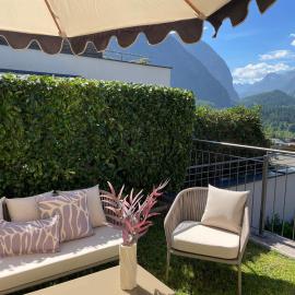 Fina - Garten Maisonette mit Alpenblick