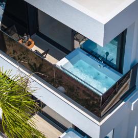 Heavenly Rest Luxury Hotel、サランダのホテル