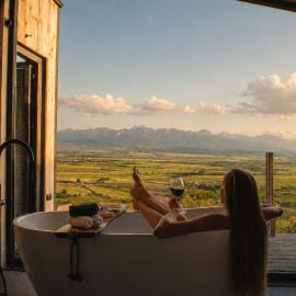 Stare Szałasy z widokiem na Tatry, sauna, jacuzzi, rowery
