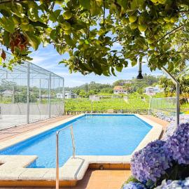 A casa dos Viñedos, finca con piscina privada