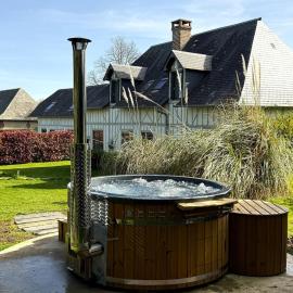 Les Pommiers Cottage, bain Nordique, 10 min de Honfleur