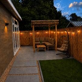 Luxe wellness chalet met sauna, hottub en pure rust, Hotel in heinkenszand