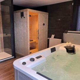 Appartement Volupté - Jacuzzi & Sauna - Luxe & Intimité