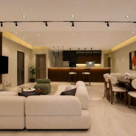 Relaxing Modern Stay with Private Garden, Sheikh Zayed city