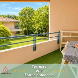 " Balcon Nature " Terrasse - TV - Fibre