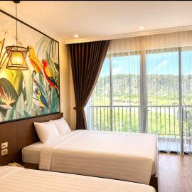 Khách sạn AQUARIUS GARDEN VÂN LONG NINH BÌNH, hotel a Ninh Binh