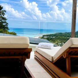 Solaya Seaview Pool Villa 3BR Escape and Sofa bed, ξενοδοχείο σε Ban Thung