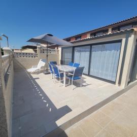 Belle villa de vacances climatisée, residence TAMARIS, wifi, 2 chambres 4 à 6 couchages, accès payant pour les piscines et animations , PORTIRAGNES PLAGE LRTAMA57