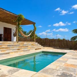 Ilha do Guajiru - Maison Piscine face a la lagune