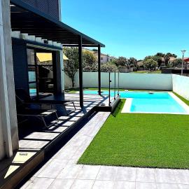Villa with pool for 8 people, near beaches & Montpellier