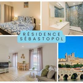 Résidence Sébastopol - Appartements Hyper Centre - WiFi & Smart TV, viešbutis mieste Bezjė