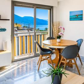 Vue Mer, Terrasse & Garage Privé, Lumineux Appartement à 2 min de la plage