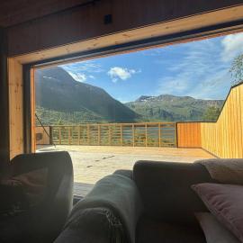 Cabin with PANORAMA View Sigerfjord Vesterålen, Hotel in Sortland