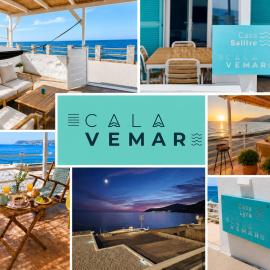Cala Vemar - 2 Mediterranean Beach Houses, hotel di Haza del Trigo