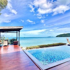 Koh Sirey Beachfront Pool Villa - 2 Bedrooms House