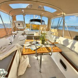 Hausboot Segelyacht Nui, hotel a Burgtiefe auf Fehmarn 