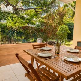 Ganesh Lodge Tout à pied, terrasse jardin à Saint-Leu