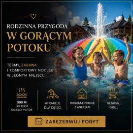 Cicha Woda 300 m od Gorący Potok i Termy Szaflary, hotel a Szaflary