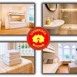 Kop View 1 Steps to Anfield sleeps 4 Ensuite, Hotel in Liverpool