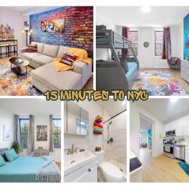 Hoboken Hideaway - Walk to Transit - 15 Mins to NYC - Sleeps 6 comfortably, hotel v destinácii Hoboken