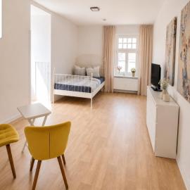 Urlaub im Herzen Wismars 2OG - Villa、ヴィスマールのホテル
