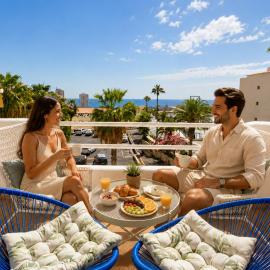 Modern 1BR Ocean View with AC and Pool in Costa Adeje by Aqua Vista Tenerife
