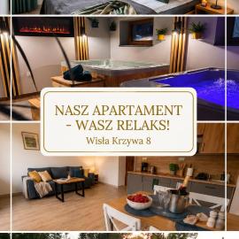 Apartamenty Wisła Krzywa 8, wanna z hydromasażem, basen zewnętrzny