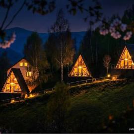 A-frame Muchia Scortii, hotel en Şimon