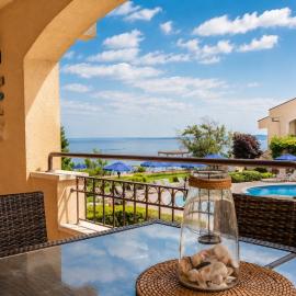 3BR Sea View Apartment -2nd Fl - 50m from the Sea