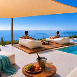 Santorini Heights, מלון בפירגוס