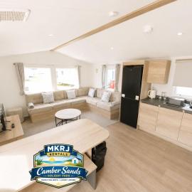 MKRJ LUXURY Parkdean Camber Sands Sleeps 8 - Pet Friendly - 147, hotel em Camber
