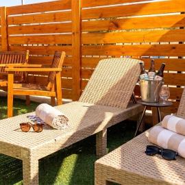 AmdarVillage Cozy Apt with Garden 3BR