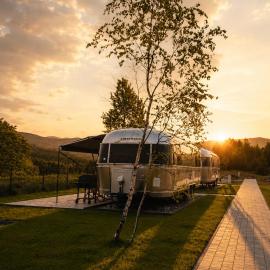 Bieszczadzki Airstream, hotel in Wetlina