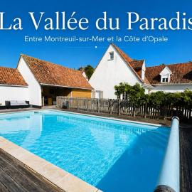 La Vallee Du Paradis- piscine, chauffée et balnéothérapie, hotel in Alette