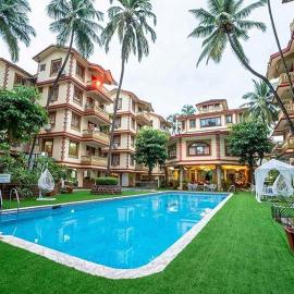 Palette Susegad I 3BHK Apartment I Pool I Candolim I GOA, hotel a Candolim