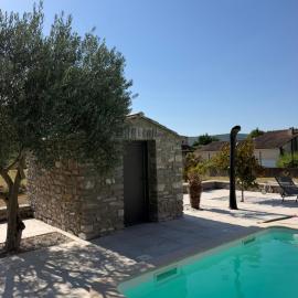 Cocon aux portes des Cévennes avec piscine