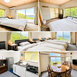 波音で眠る貸切コテージ 朝日と星空 最大6名 x BBQ設備, hotel din Kumiage