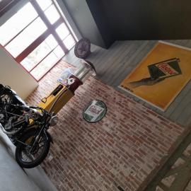 loft with a garage feel