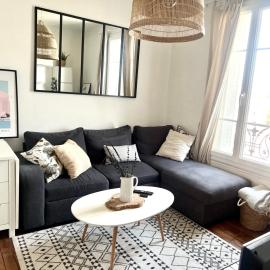 Superbe appartement- 10 min Paris- Metro