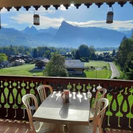 Appartement vue montagne, animaux OK - 4 pers. - FR-1-629-159
