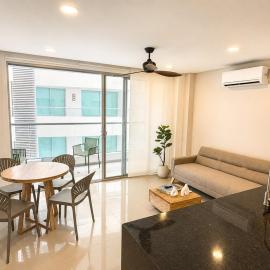 Modern condo Cabrero - Pool, Beach and Walled City, hotel din Cartagena de Indias
